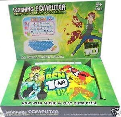 KHELOZZ Mini Laptop for Kids, with Sounds. Learn English(Multicolor)