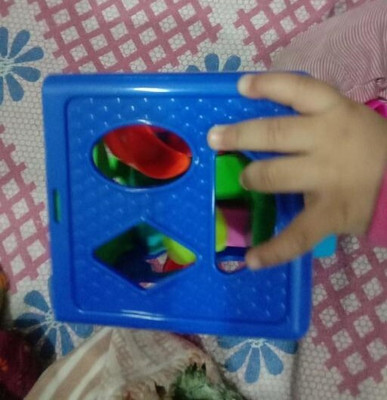 Dorytoys Toddler Shape Sorting Box – Bright Colors and Safe Design(1 Pieces)