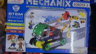 MECHANIX Kids Robotics Engineering & Construction Toy Blocks For Kids(Multicolor)