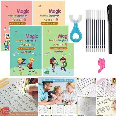 Labhimpex 1410-Magic Book: Counting and Reading Game(Multicolor)