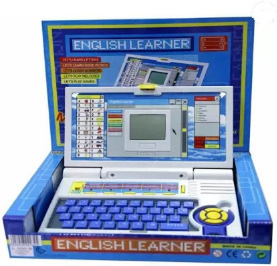 Pepstter English Learner Laptop with Mouse Control Power Educational Laptop(Blue)