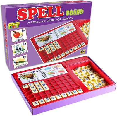 YUIOP - Spell Board - Learn Spelling - Word Building - Educational Game For Juniors(Multicolor)