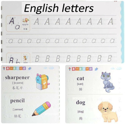Magic Practice CopyBook For Children Number Tracing Book Preschoolers With Pen(Spiral, China)