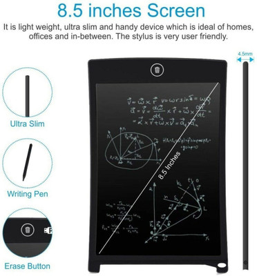 FRRENO LCD 8.5-inch Electronic Writing Pad/Tablet/Digital Slate/Drawing Board 1553(Multicolor)
