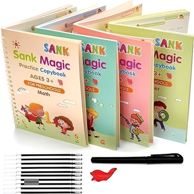 ashaworld Magic Book: Early Learning Puzzle Challenge(Multicolor)