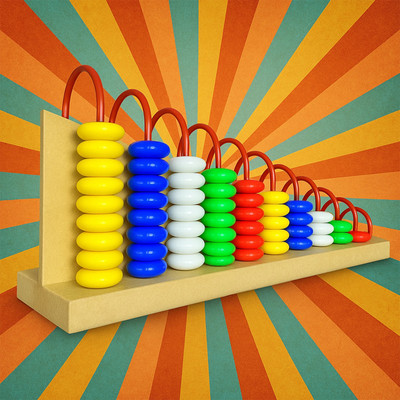 kidsclue Abacus Counting Addition Subtraction|Learning Educational Kit for Kids 2+ years(Multicolor)