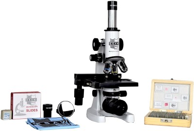 ESAW Medical Compound Student Microscope(White, Black)