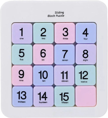 Neelkanth Magnetic Number Slider Puzzle Game for Kids and Adults(Multicolor)