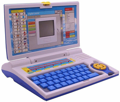 JR CLUB English Learner Educational Notebook / Laptop with Mouse Control(Multicolor)
