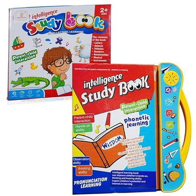 Varsug Traders Intelligence Study Book for Toddlers - Interactive Edu. Learning Toy for Kids,(Multicolor)