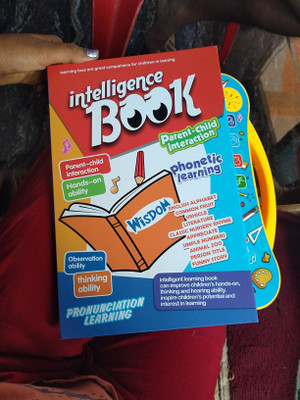 Nafhotoz Alphabet & Phonetic Learning Book – Interactive Educational Toy for Kids(Multicolor)