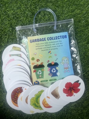 Kidszentoys Garbage Collector Learning Educational Social Awareness Activity Kit for Kids 3+(Multicolor)