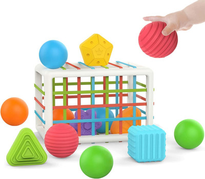 arthasya Baby Shape Sorting Toys for 1 Year Old Boy and Girl(Multicolor)