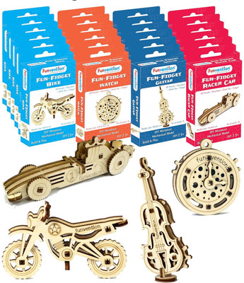 FUNVENTION Fun Fidgets Assorted - Pack of 24(Multicolor)