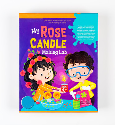 zokato Learner My Rose Candle Making Lab - Multicolour(Multicolor)
