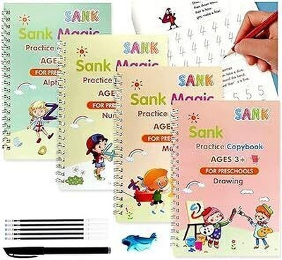 ashaworld Magic Book: Early Learning Game Deluxe(Multicolor)