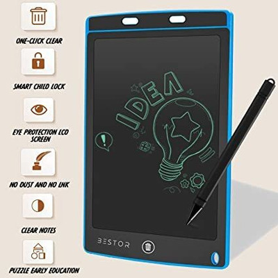 wiggly wag 8.5 inch lcd writing- tablet ---(Black)