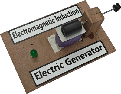 ERHIndia Electromagnetic Induction Working Model Class 12, 10 Science Project(Multicolor)