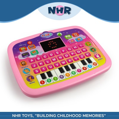 NHR Educational Computer for Kids, Intelligence Game Toy with Sound for Kids(Multicolor)