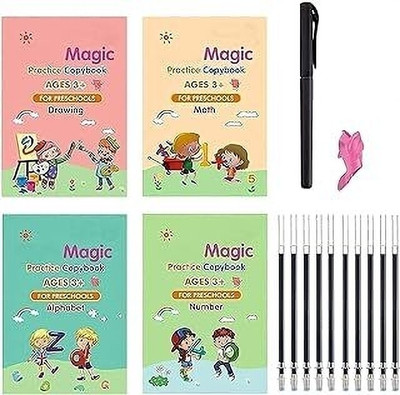 Labhimpex New-Magic Book: Counting and Reading Challenge(Multicolor)