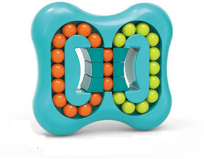 KTRS Spinning Bean Magic Cube Educational Relief Fidget Toy Rotating Magic Bean(Multicolor)