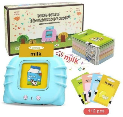 RAGVEE Baby Talking Flash Cards Learning Toys(Multicolor)