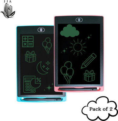 VMV FUZON LCD Electronic Writing pad Tablet 8.5"Screen Kids Toys Drawing Tablet(Pack of 2)(Multicolor)