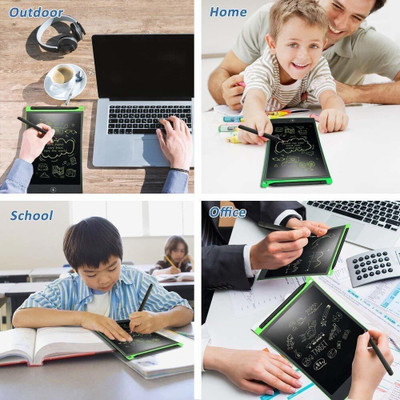 FRRENO LCD 8.5-inch Electronic Writing Pad/Tablet/Digital Slate/Drawing Board 505(Multicolor)