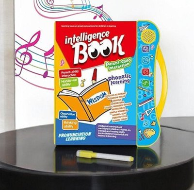 Stylbase Interactive Children Intelligence Book Educational Learning Book for 3 Year Kids(Multicolor)