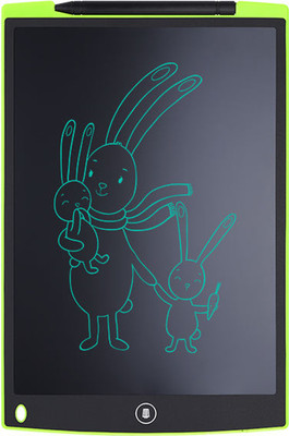 TOY NAGRI LCD Tablet 12 Inch Writing Tab for Kids(Green, Black)