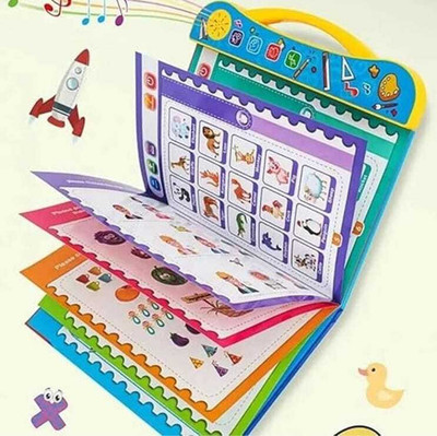 Kavya Enterprises Intelligence Study Book Sound Book English Learning E-Book for Children(Multicolor)