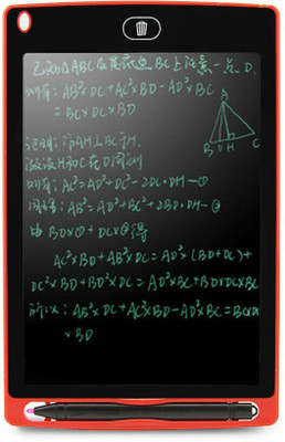Tinywonders 8.5 Inch LCD E-Writing Tablet Pad, Electronic Drawing Board(Red)