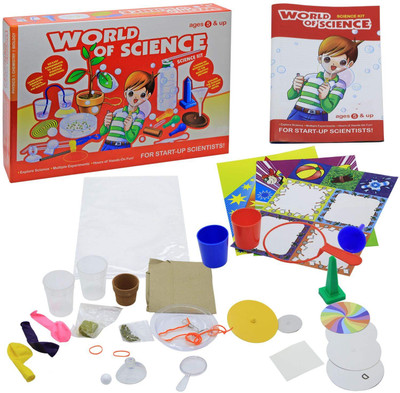 Game Phactory World of Science kit, Explore The Science with Multiple Experiments Learning Toy(Multicolor)