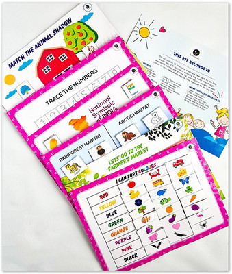 ilearnngrow Comprehensive English Kit for 2-6 years Unisex Kids(Multicolor)