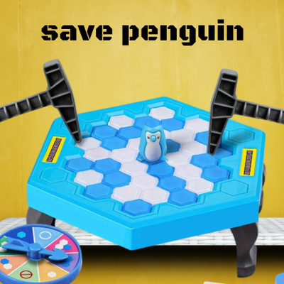 Glenston Games Balance Ice Cubes Save Penguin Icebreaker Beating Toys(Multicolor)