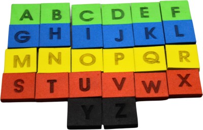 THE LABWORLD English Alphabet Letter Word Building Tiles 130 Pieces Kids Learning ABC(Multicolor)