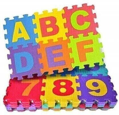 Trends Maker 36 Pieces Alphabet Kids, Puzzle(Multicolor)