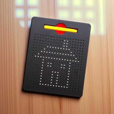 Vally Magnetic Pad Learning Toy with Steel Balls – Creative Educational Board for Kids(Multicolor)