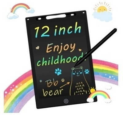 weezly 12inch LCD Writing Pad ,Writing Tablet Erasable & Rechargeable for Kids Adults(Blue)