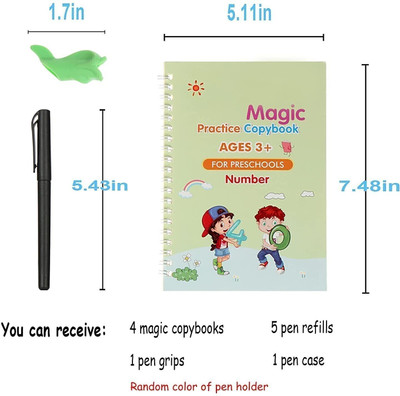 Labhimpex New-Magic Book: Shape and Logic Fun Box(Multicolor)