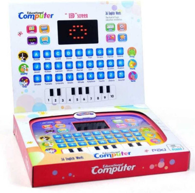 RSA enterprises Educational Computer Piano Display Led Screen, with Music and Buttons(Multicolor)
