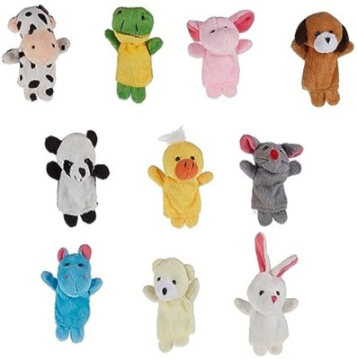 AWALS Finger Puppet for 2+ year kids 10 pieces of set(Multicolor)