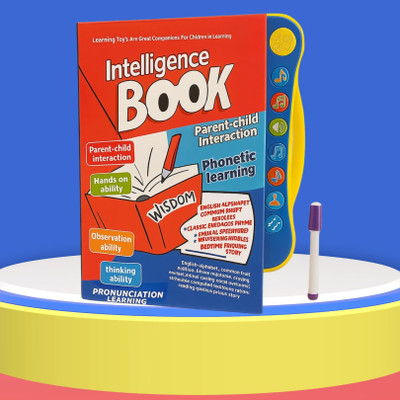 ALTOYS Intelligence Study Book for Kids – Interactive Learning & Education Sound Book(Multicolor)
