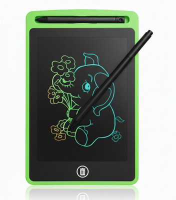Miboo 8.5 Inch LCD Writing Slate Digital Drawing Surface Quick Erase(Multicolor)