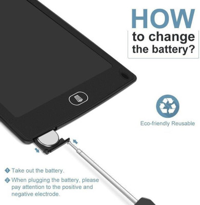 NISHCHAL LCD 8.5-inch Electronic Writing Pad/Tablet/Digital Slate/Drawing Board 1624(Multicolor)