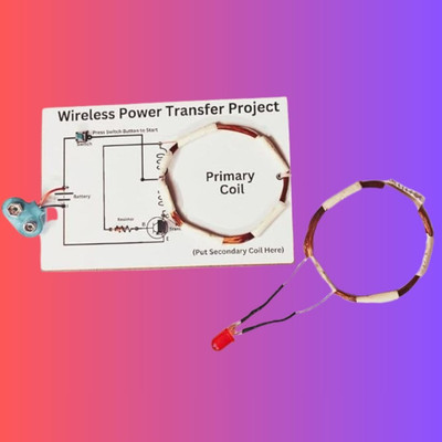 Esptronics Physics Mutual Induction Electromagnetic Science Project Experiment Kit Class12(Multicolor)