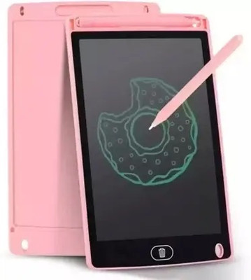 Omniworks Enterprises LCD Writing Screen Tablet Drawing Board for Kids/Adults ,8.5 inch(Pink, Multicolor)