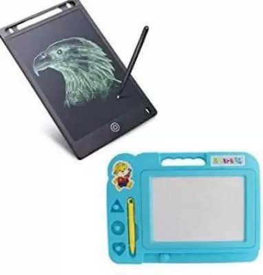 NAYARATOYS Combo Smart LCD Writing Tablet & Magic Slate Combo for Kids(Multicolor)