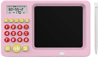 Amaflip Education 2 in-1 Electric Math Calculator Toy Tablet(multi color)(Multicolor)