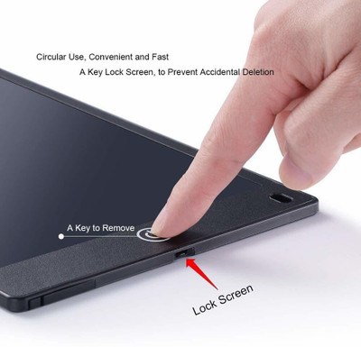 Tenmar LCD 8.5-inch Electronic Writing Pad/Tablet/Digital Slate/Drawing Board 1093(Multicolor)